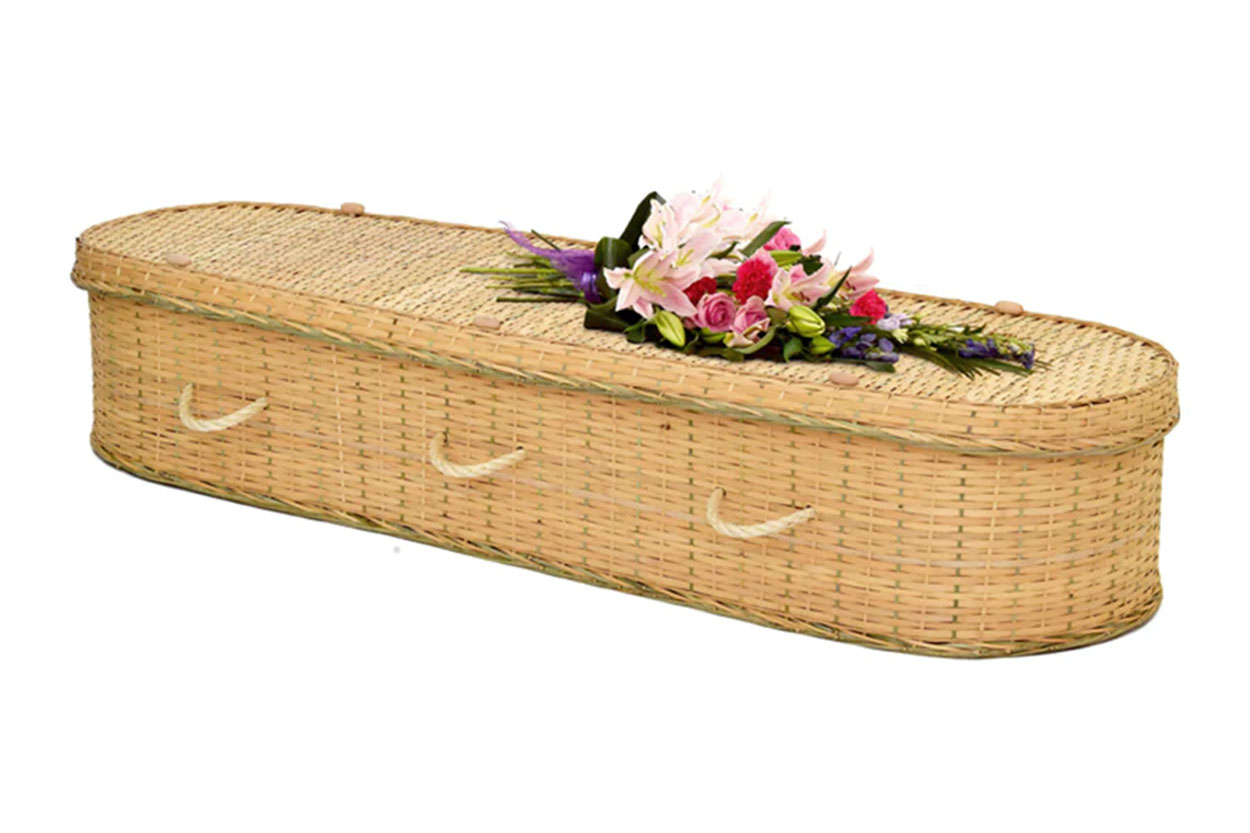 Wicker Coffin CairnBrae Natural Burial Ground